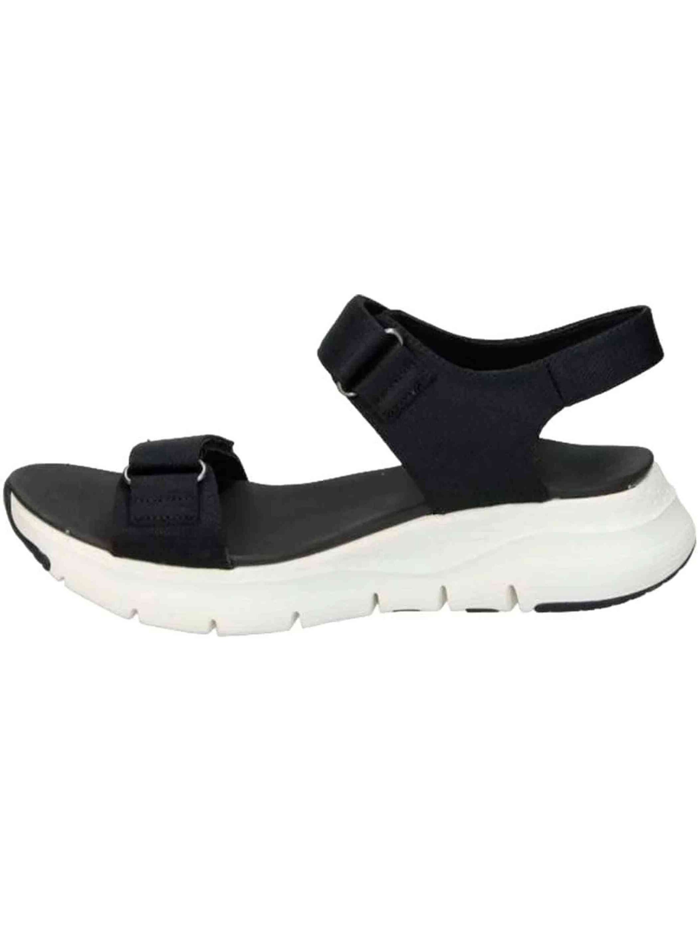 SKECHERS Sandaal '119247' in Zwart: voorkant