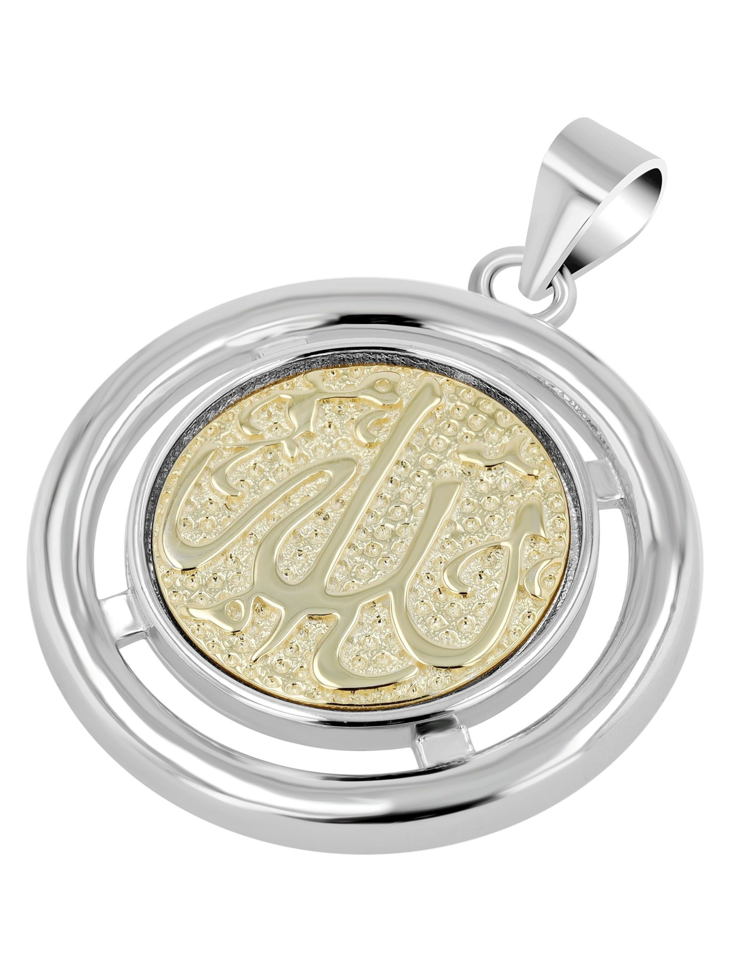 Akzent Pendant 'Omar, 925 Sterlingsilber, langlebig' in Silver