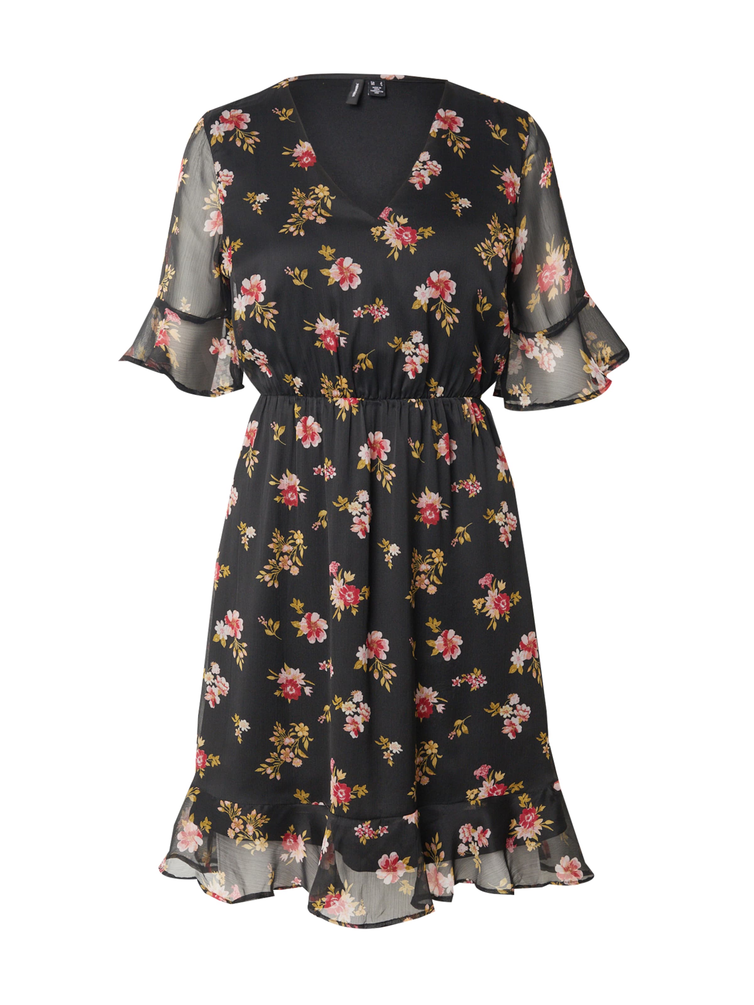 VERO MODA Letní šaty 'VMSMILLA' – černá: přední strana