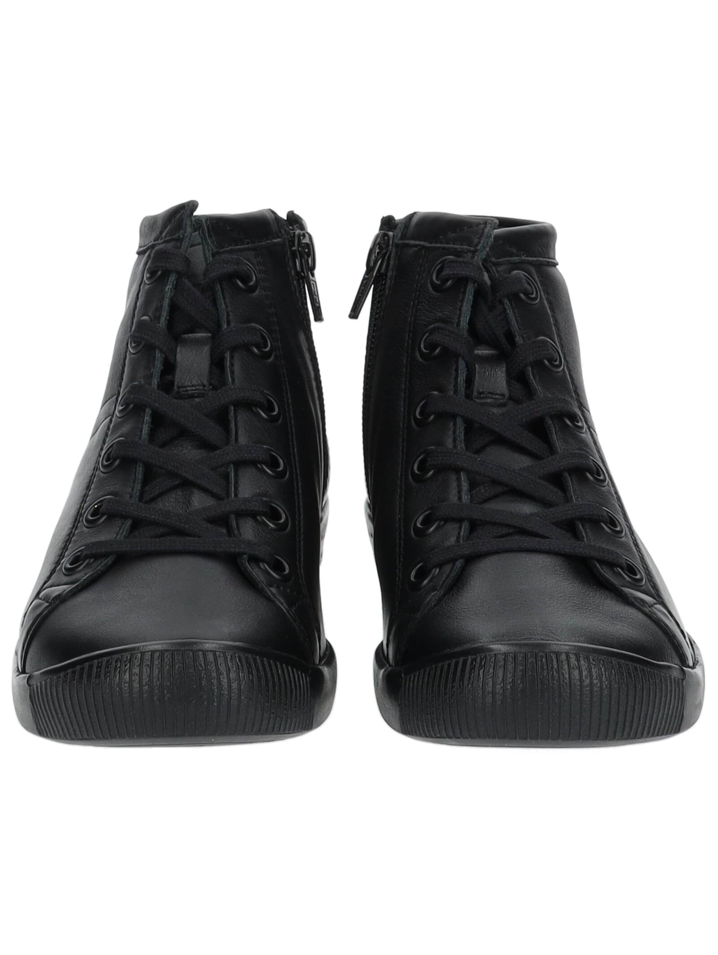 Softinos Sneaker in Schwarz