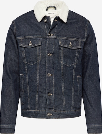 Redefined Rebel Between-Season Jacket 'Princeton' in Blue: front