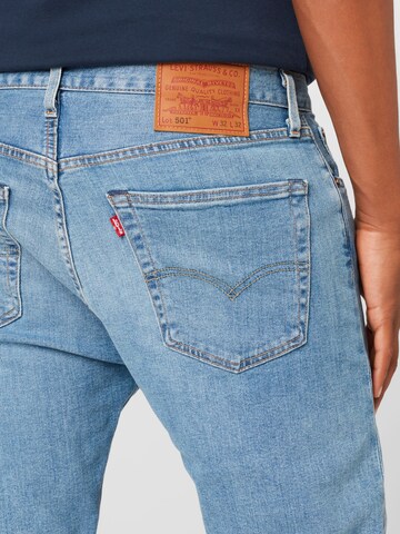 LEVI'S ® Regular Calças de ganga '501® LEVIS®ORIGINAL FIT LIGHT INDIGO -  WORN IN' em Azul