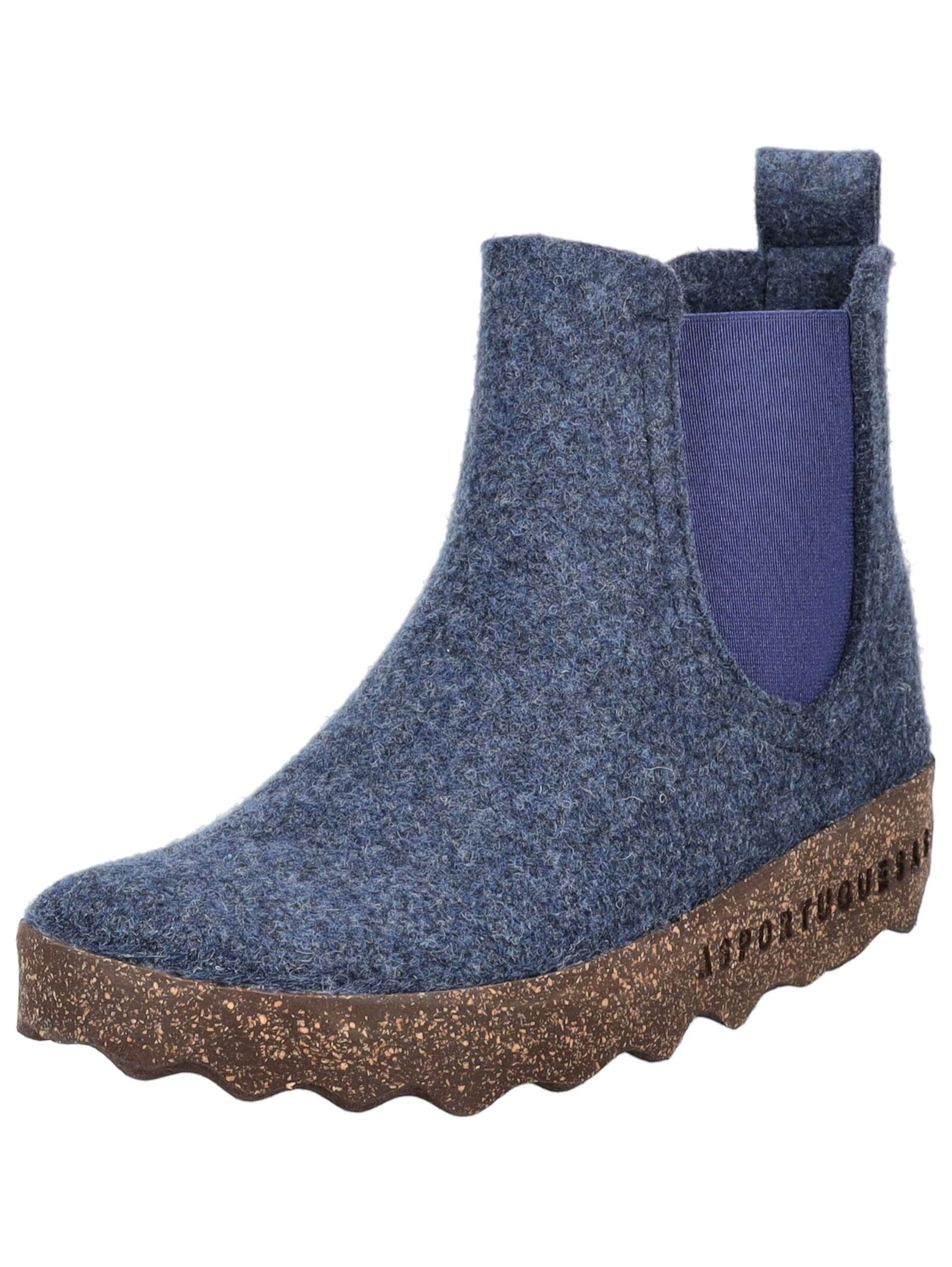 Chelsea Boots Asportuguesas en bleu : devant