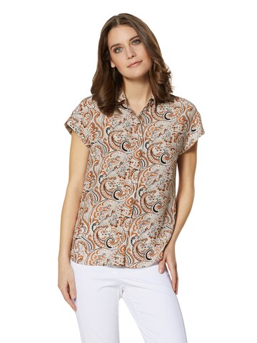 Chemisier MADELEINE en mélange de couleurs : devant