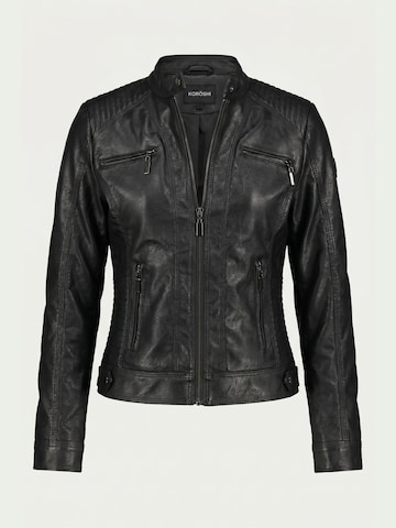 KOROSHI Jacke in Schwarz: Vorderseite
