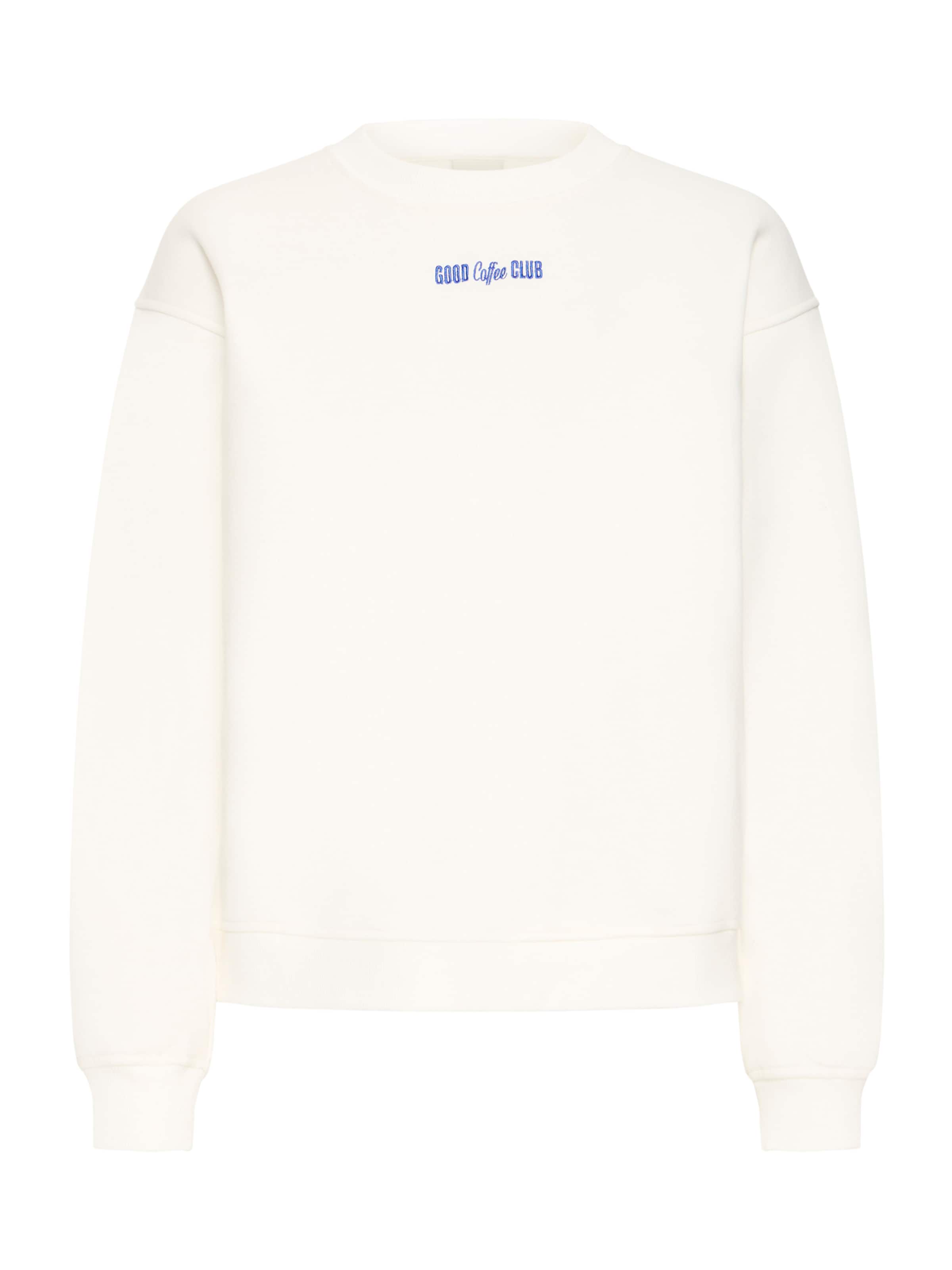 ICHI Sweatshirt 'IHMERELLA' in White: front