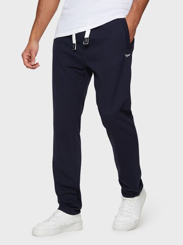 Threadbare Regular Pants 'Mar' in Blue: front