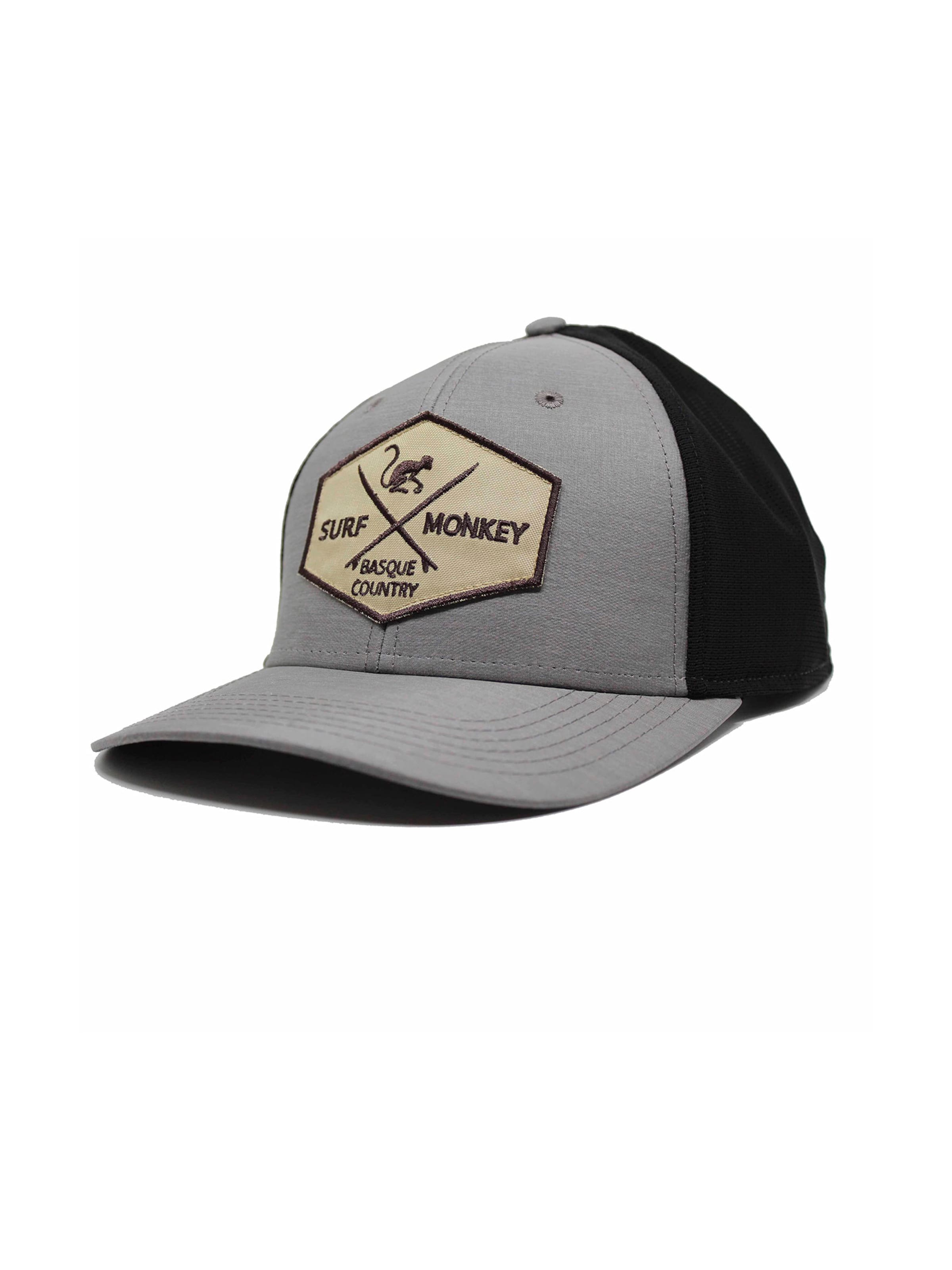 Surf Monkey - Gorra deportiva en gris: frente