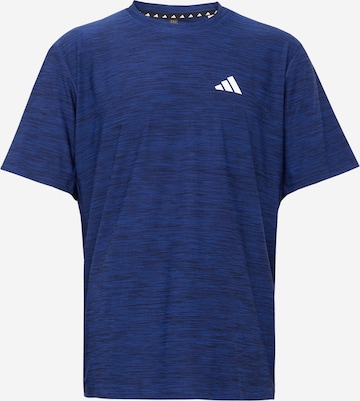 ADIDAS PERFORMANCE Функциональная футболка 'Essentials' в Синий: спереди