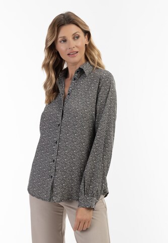 Usha Blouse in Zwart: voorkant