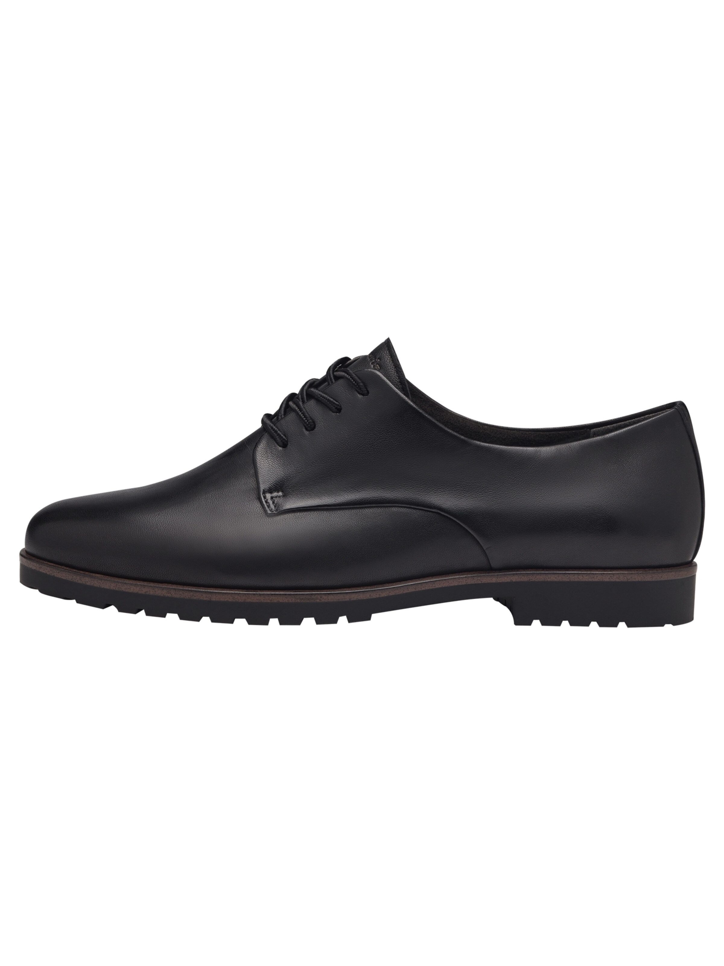 Tamaris Lace-up shoe in Black