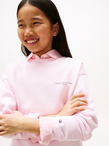 TOMMY HILFIGER Tréning póló - rózsaszín
