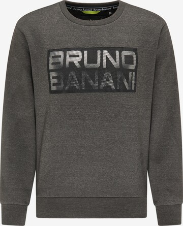 BRUNO BANANI Sweatshirt 'WATSON' in Grau: predná strana