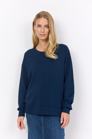 Soyaconcept Sweatshirt 'Banu' in Blau: Vorderseite