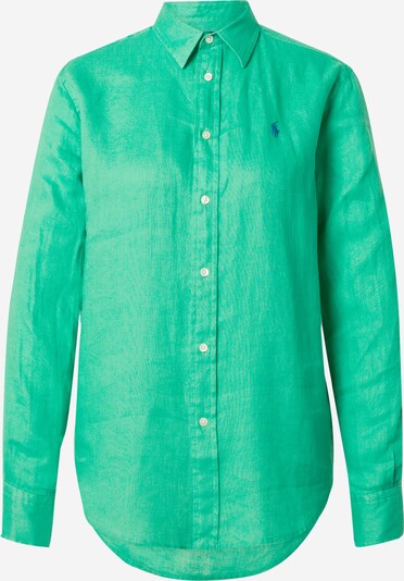Polo Ralph Lauren Bluse i blå / grøn, Produktvisning
