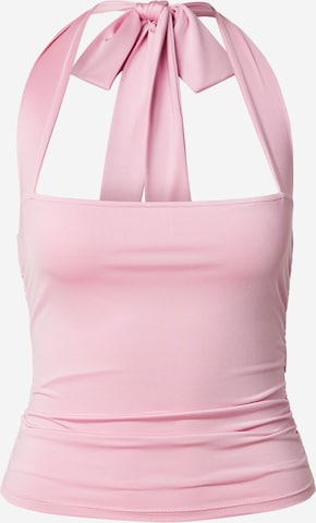 noar studios Топ в Ярко-розовый: спереди