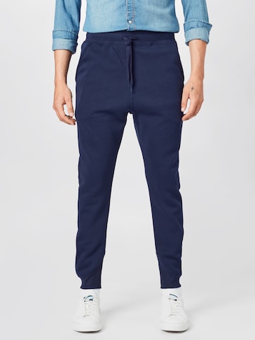 G-Star RAW Конический (Tapered) Штаны 'Type C' в Синий: спереди