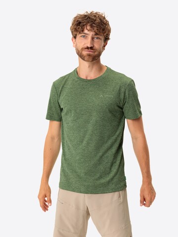 VAUDE Funktionsshirt 'Essential' in Grün: Vorderseite