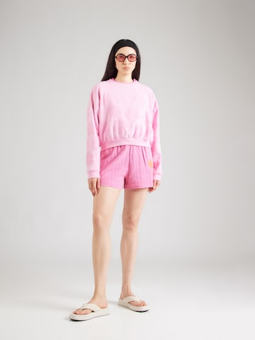 RIP CURL Sweatshirt 'PARADISE' in Pink