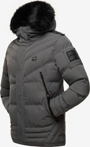 Veste d’hiver 'Romaan' STONE HARBOUR en gris