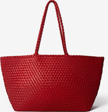 L37 HANDMADE SHOES Shopper 'SUMMER AFFAIR' i rød: forside