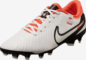 NIKE Soccer Cleats 'Tiempo Legend 10 Academy' in White: front