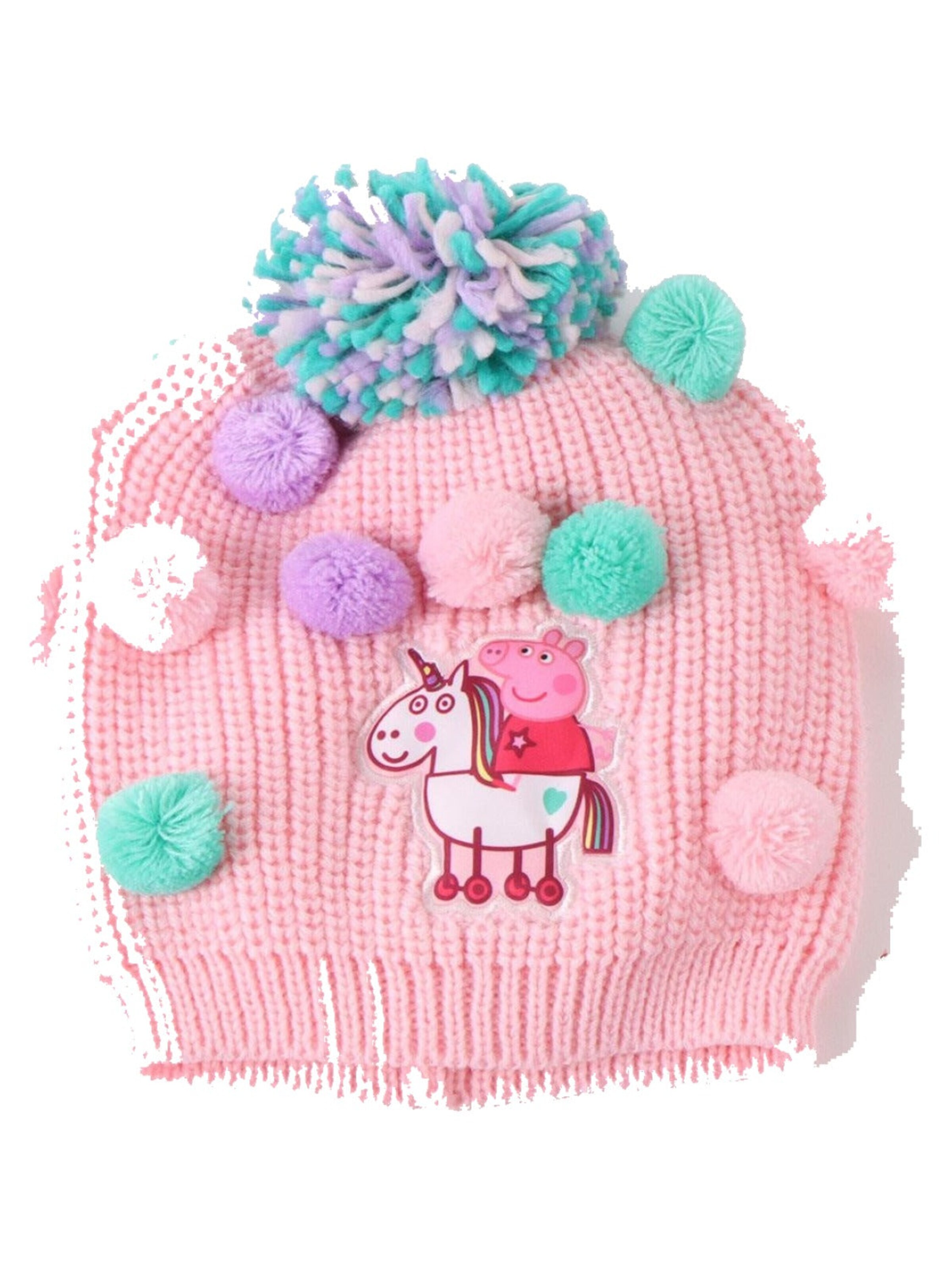 Peppa Pig Muts 'Peppa Pig Winterset voor Meisjes' in Roze