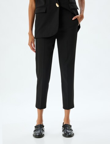 Koton Regular Pantalon in Zwart: voorkant