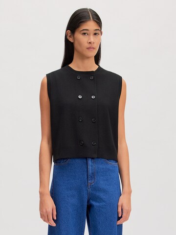 EDITED Sweater 'Vaya' in Black: front