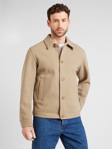 SELECTED HOMME Between-Season Jacket 'CARTER' in Beige: front