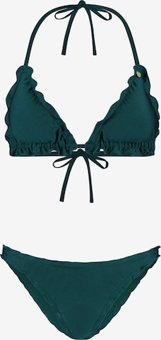 Shiwi Kolmio Bikini värissä vihreä: etupuoli