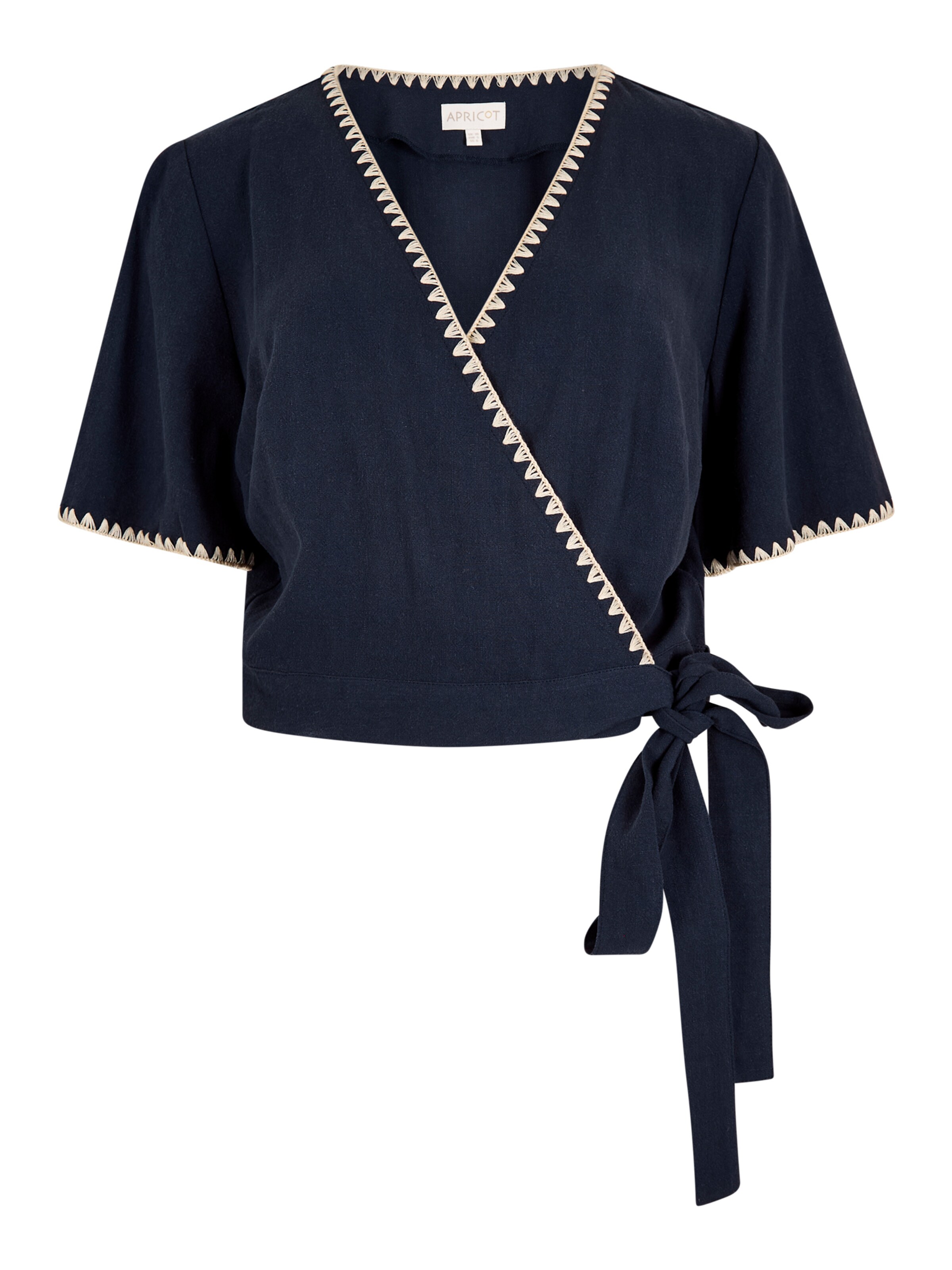 Chemisier ' ' Apricot en bleu : devant