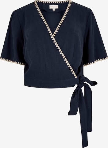 Chemisier ' ' Apricot en bleu : devant