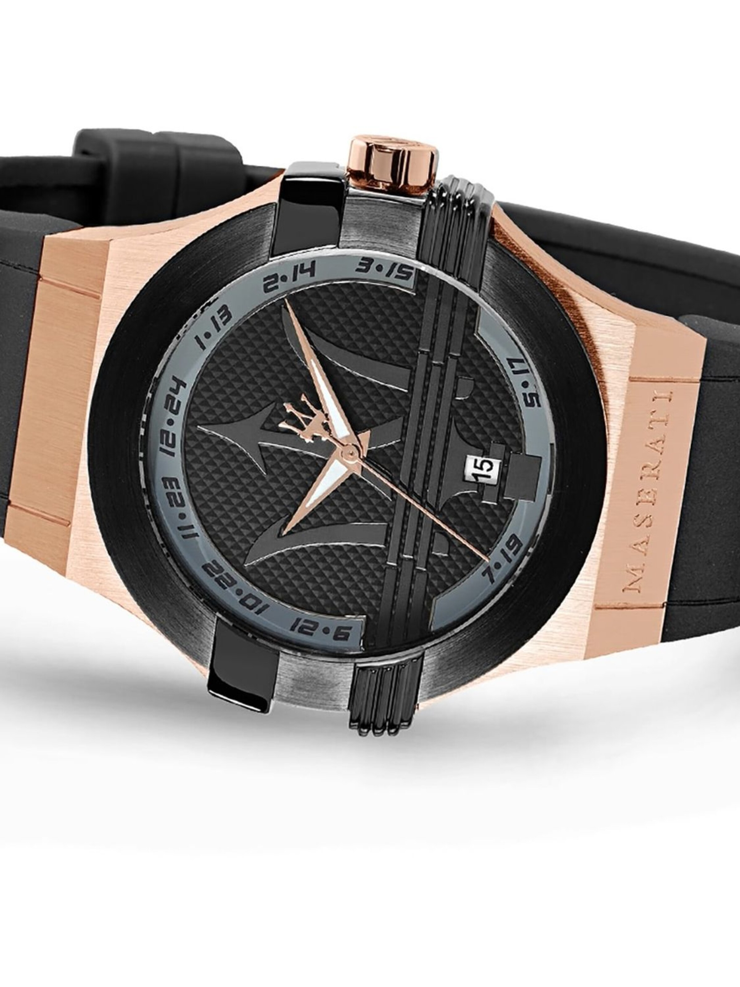 Maserati Analoog horloge in Zwart