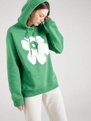 Marimekko - Sudadera 'RUNOJA' en verde: frente