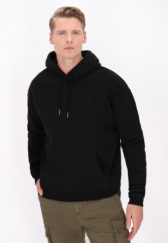 DreiMaster Vintage - Sudadera en negro: frente