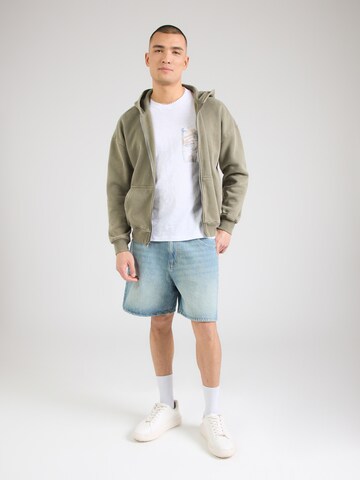 JACK & JONES Majica 'JORMONTAUK' | bela barva