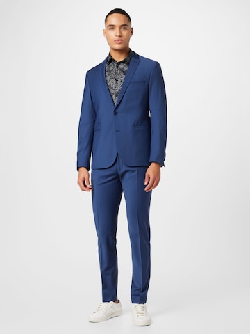 DRYKORN Slim fit Suit 'IRVING' in Blue: front
