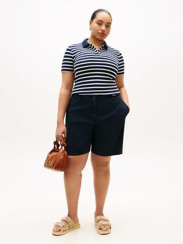 Tommy Hilfiger Curve Shirt '1985' in Blue