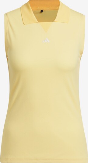 ADIDAS PERFORMANCE Functioneel shirt 'Ultimate365' in de kleur Geel / Wit, Productweergave