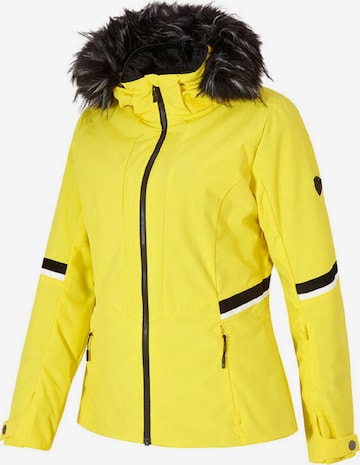 ZIENER Athletic Jacket ' TOYAH ' in Yellow: front