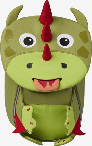 Affenzahn Backpack 'Kleiner Freund Drache' in Green: front