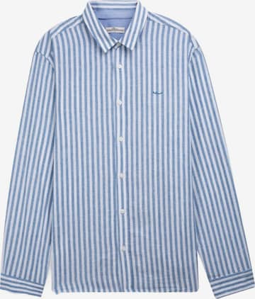 Regular fit Camicia 'LTB Jeans Herrenhemd mit Streifenmuster und Print' di LTB Jeans in blu: frontale
