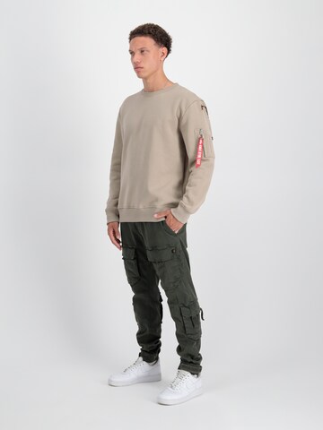 ALPHA INDUSTRIES Sweatshirt 'Dragon' i beige