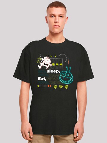 F4NT4STIC Shirt in Black: front