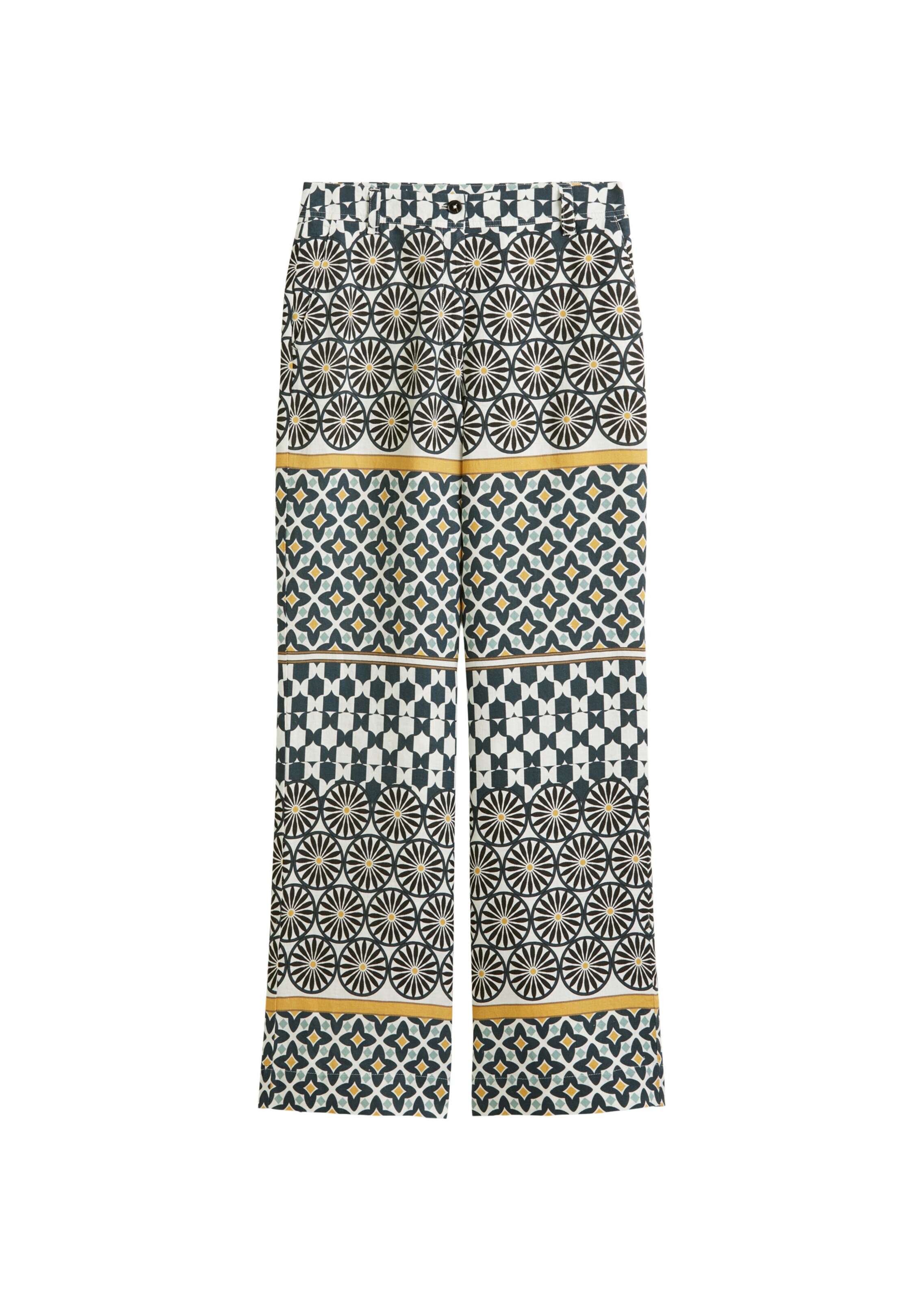 Marc O'Polo Regular Hose in Weiß: Vorderseite