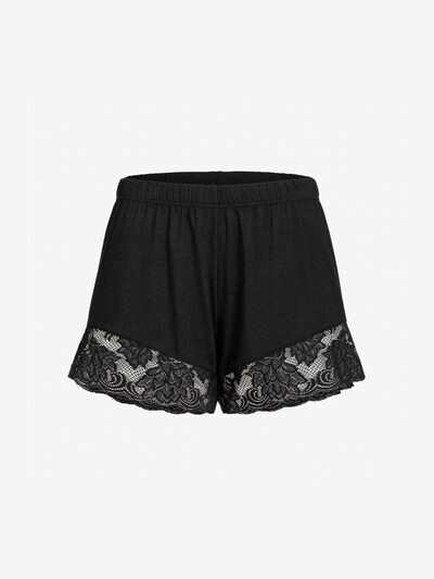 Erlich Textil Shorty mit Spitze 'Greta' in schwarz, Produktansicht