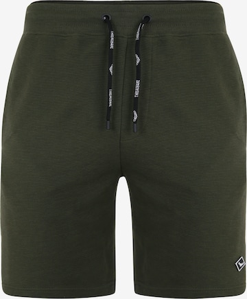 Pantalon 'Ottoman' Threadbare en vert : devant
