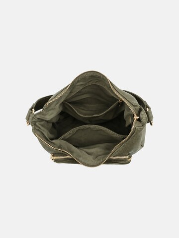 Borsa a mano 'Borsa a mano donna Kassandra con zip - Poliestere 100%' di Kassandra in verde