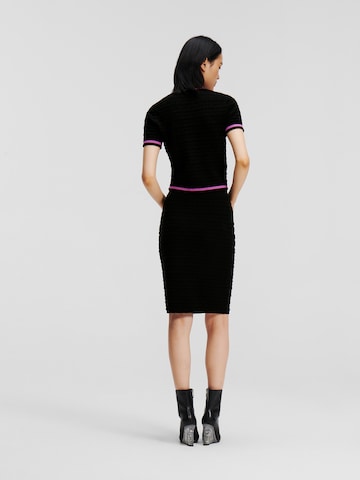 Karl Lagerfeld Spódnica w kolorze czarny